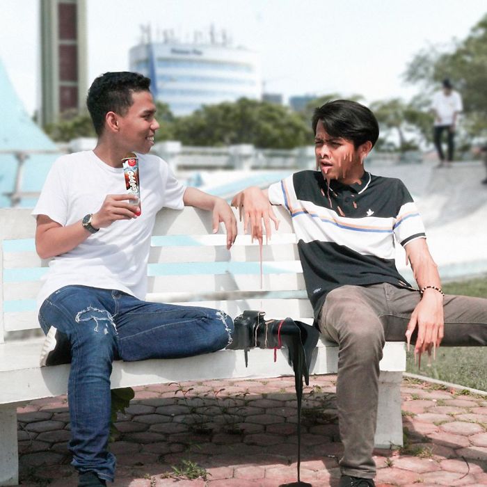 This Guy Can Be Friends With Any Celebrity With The Help Of Photoshop