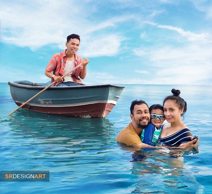 This Guy Can Be Friends With Any Celebrity With The Help Of Photoshop