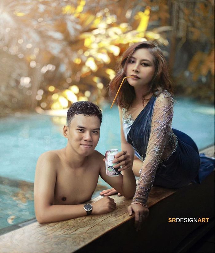 This Guy Can Be Friends With Any Celebrity With The Help Of Photoshop