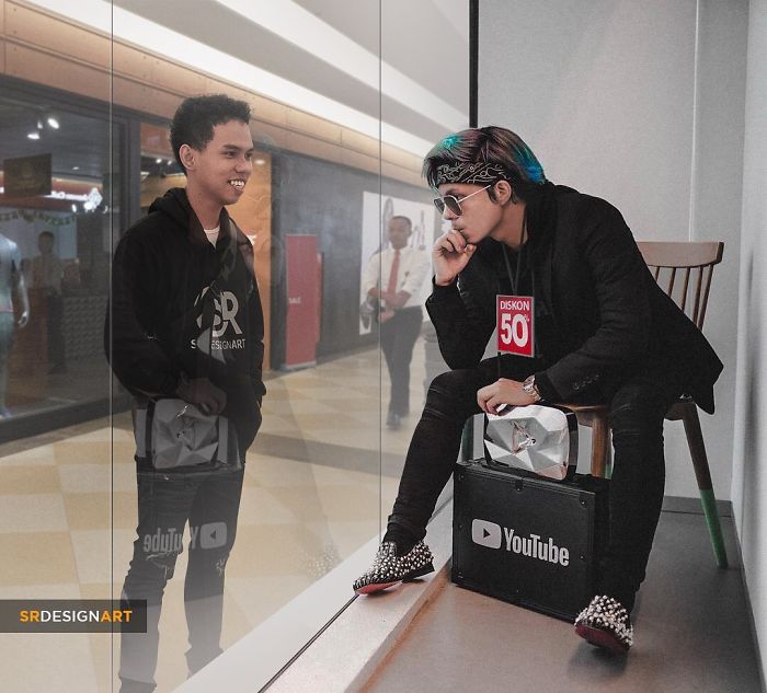 This Guy Can Be Friends With Any Celebrity With The Help Of Photoshop