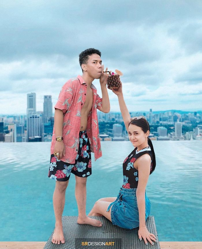 This Guy Can Be Friends With Any Celebrity With The Help Of Photoshop