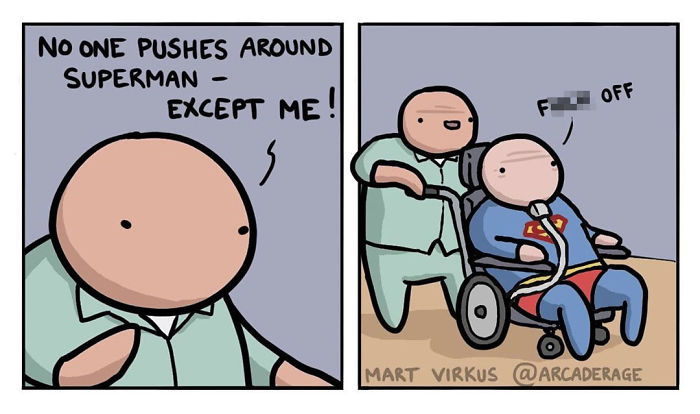 No One Pushes Around Superman