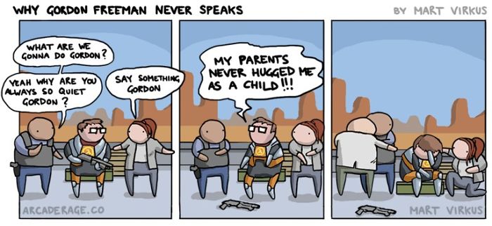 Why Gordon Freeman Never Speaks