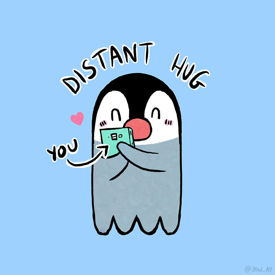 I Draw Cute Animals To Make People Smile.