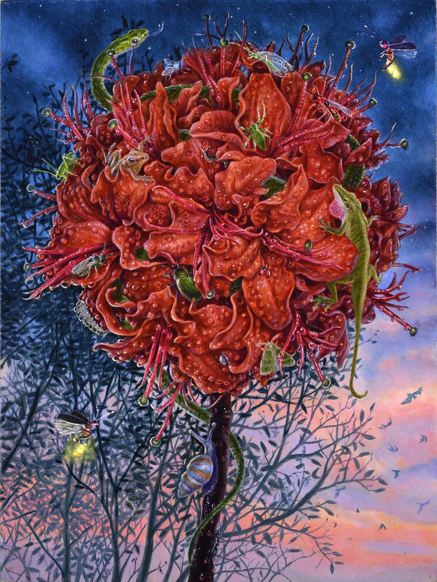 Vespertine (12 x 9, Oil On Panel, 2007-19)