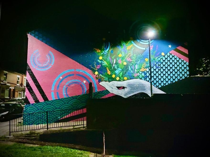 A Park In Doncaster Is The Latest Canvas For Street Artists Craig Evans And Tom Jackson, Who Work Together Under The Name Static. A Park In Doncaster Is The Latest Canvas For Street Artists Craig Evans And Tom Jackson, Who Work Together Under The Name Static.