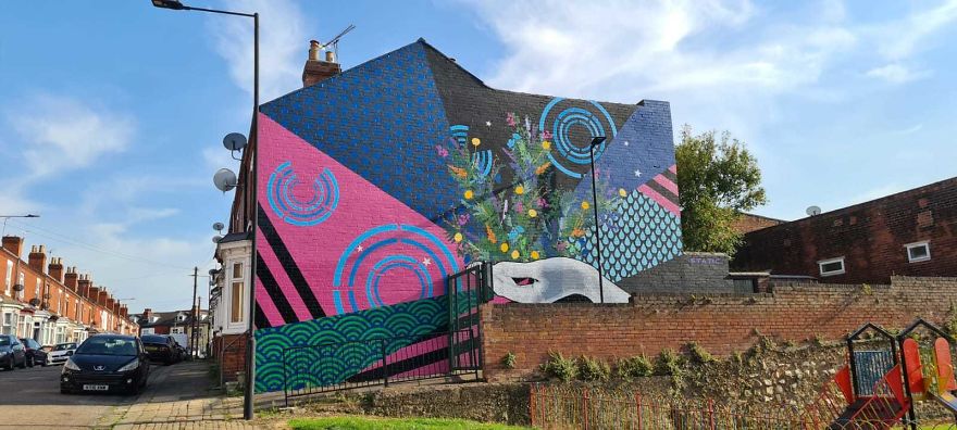 A Park In Doncaster Is The Latest Canvas For Street Artists Craig Evans And Tom Jackson, Who Work Together Under The Name Static. A Park In Doncaster Is The Latest Canvas For Street Artists Craig Evans And Tom Jackson, Who Work Together Under The Name Static.