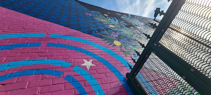 A Park In Doncaster Is The Latest Canvas For Street Artists Craig Evans And Tom Jackson, Who Work Together Under The Name Static. A Park In Doncaster Is The Latest Canvas For Street Artists Craig Evans And Tom Jackson, Who Work Together Under The Name Static.
