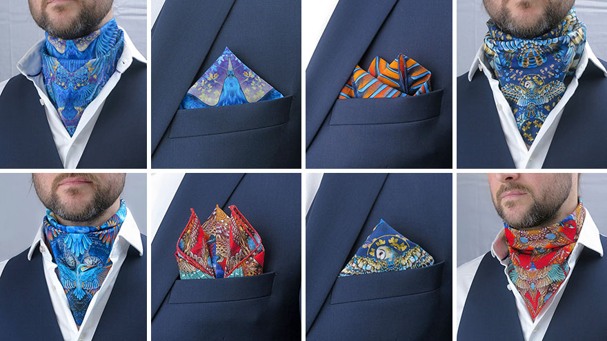 I Create Wearable Artistic Scarfs Inspired By Owls, Ravens, Swans, And Other Majestic Birds (30 Pics) I Create Wearable Artistic Scarfs Inspired By Owls, Ravens, Swans, And Other Majestic Birds (30 Pics)