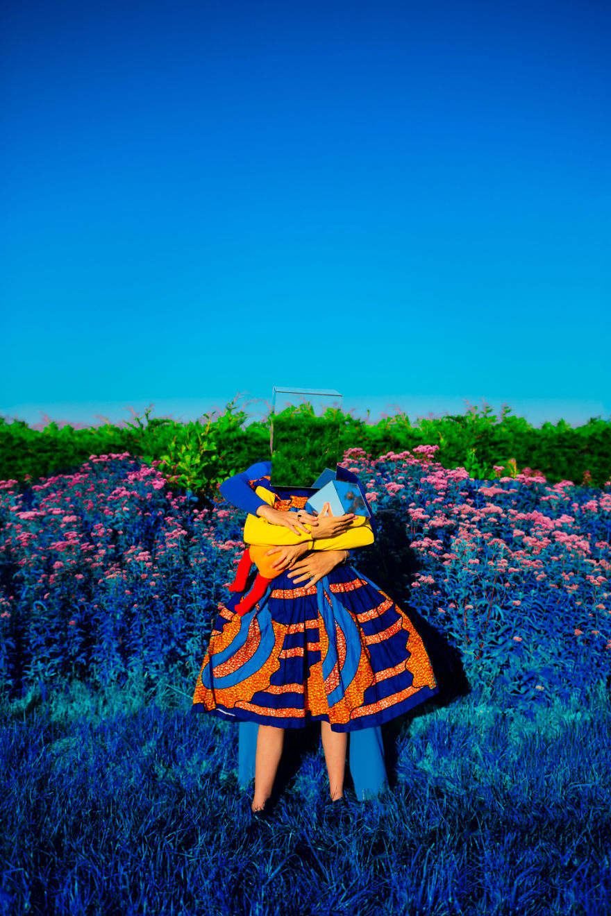 I Made A Photo Series Together With My Husband And My Newborn Son