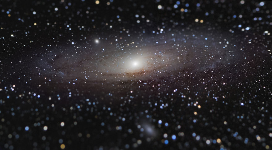 Galaxies Winner And Overall Winner - 'Andromeda Galaxy At Arm's Length' By Nicolas Lefaudeux