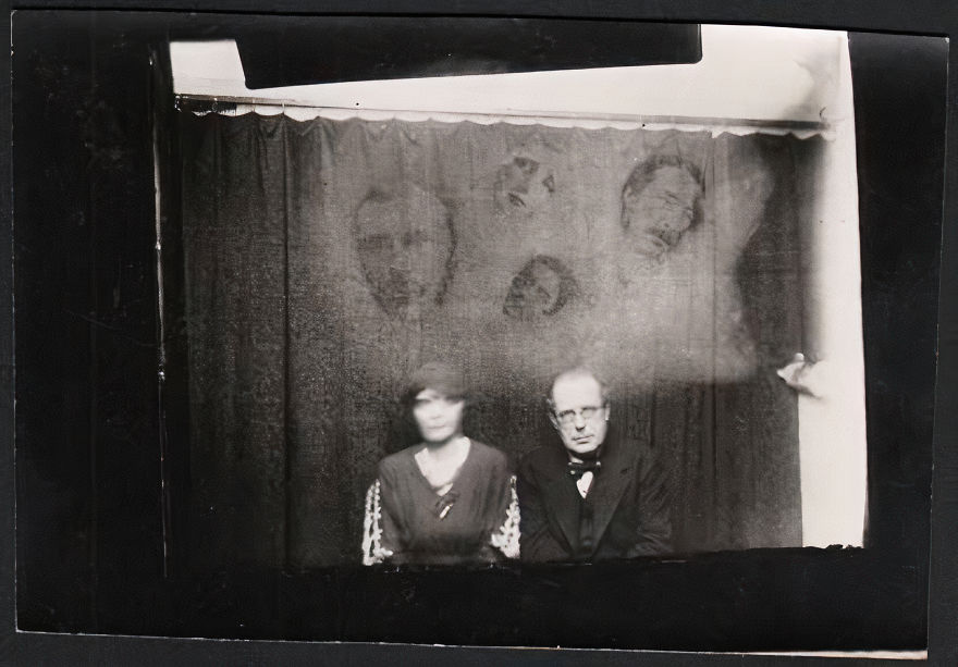 John Myers Spirit Seance Photo, 1933
