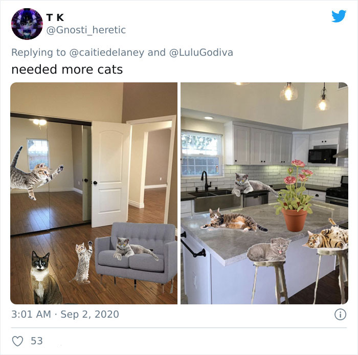 This House Listing Is Photoshopped So Badly, People Are "Improving" It In The Comments