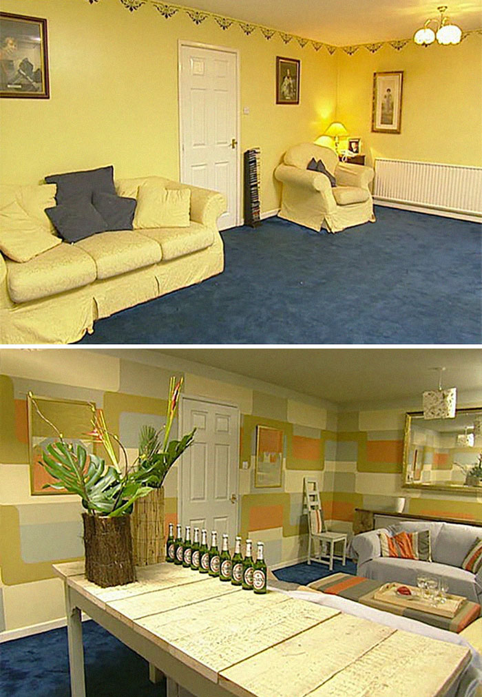 "Art Gallery–inspired" Living Room