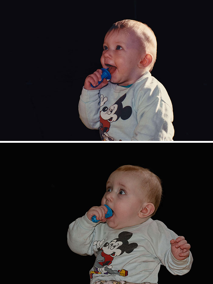 Me And My Daughter, 28 Years Apart