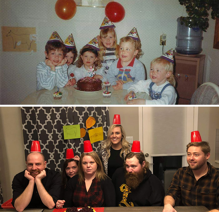 Me And My Cousins 27 Years Apart