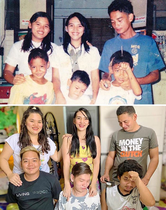 Siblings Photo Remake