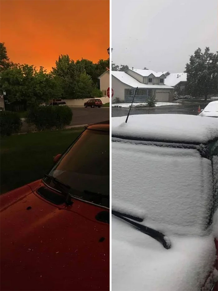 Snow Falls In Colorado Just 48 Hours After A Record Heatwave And It Proves Nothing Is Impossible In 2020 Snow Falls In Colorado Just 48 Hours After A Record Heatwave And It Proves Nothing Is Impossible In 2020