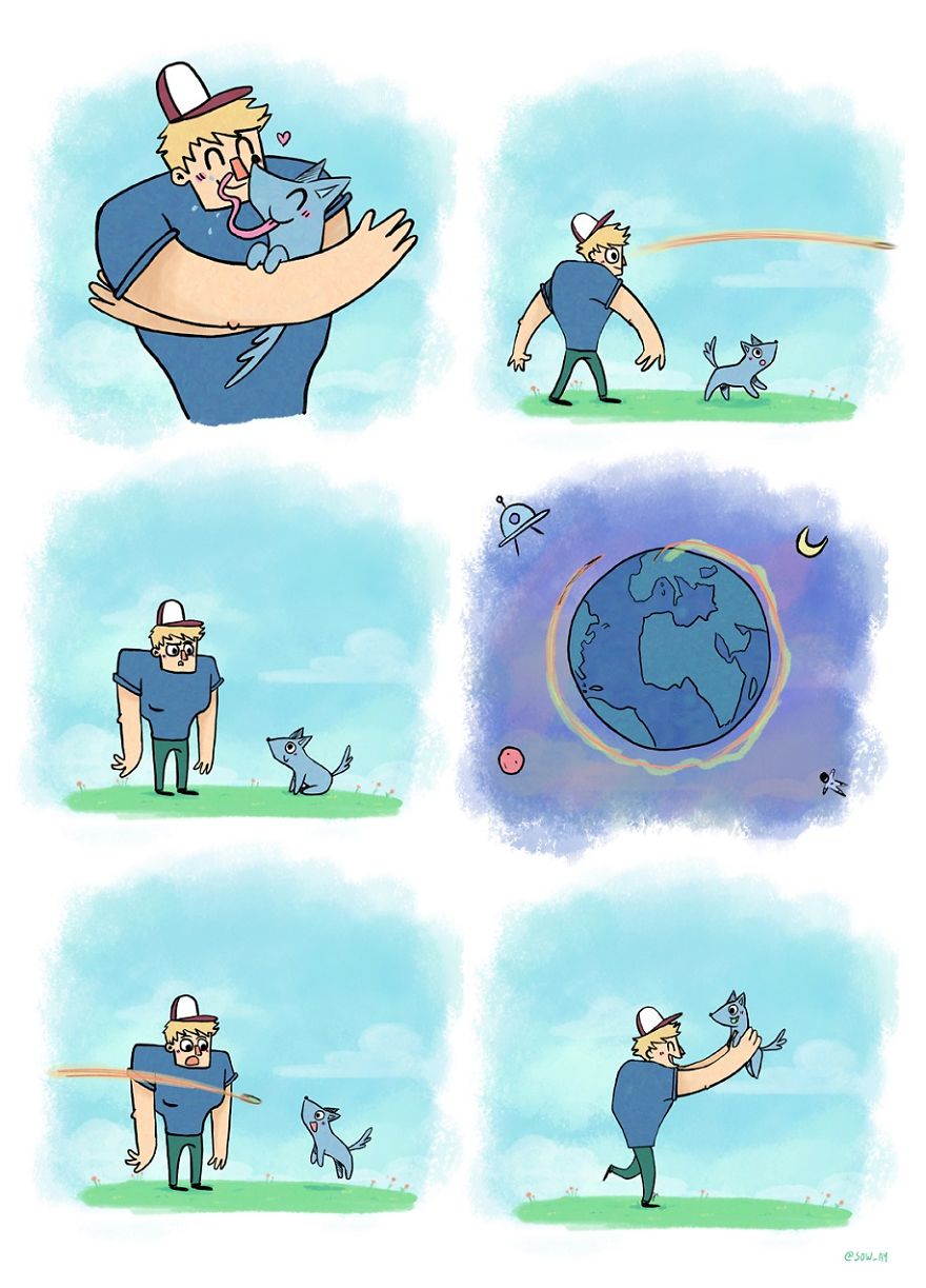 I Draw Cute Animals To Make People Smile.