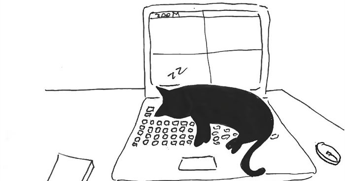 Artist Created These 33 Comics To Show His Cat’s Life In Quarantine