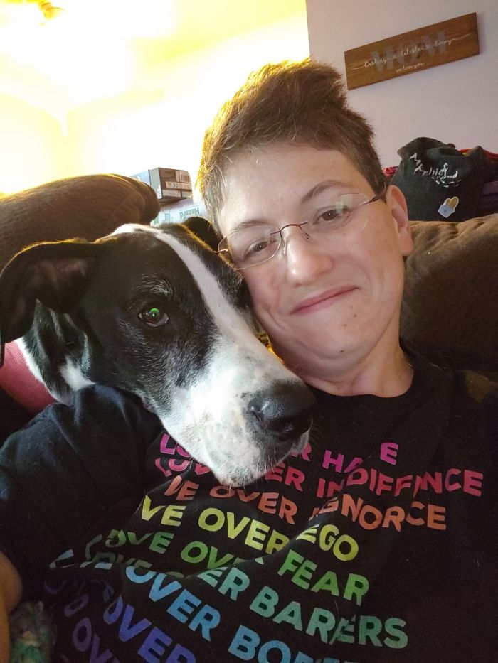 Morning Snuggles With Marley