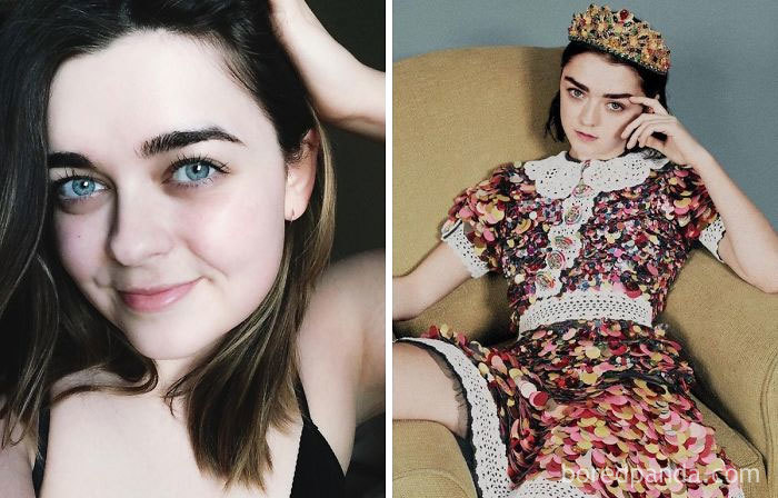 Look-Alike And Maisie Williams