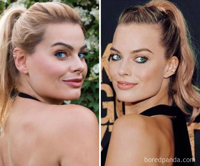 Look-Alike And Margot Robbie