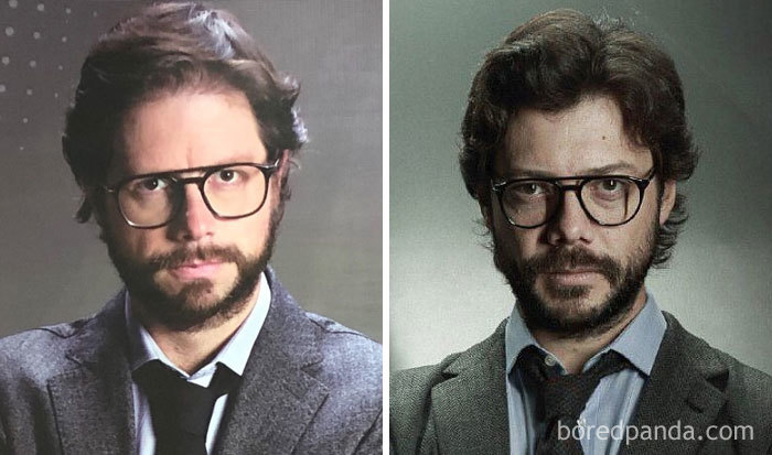 Look-Alike And Álvaro Morte