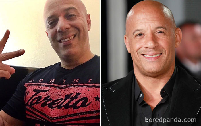 Look-Alike And Vin Diesel