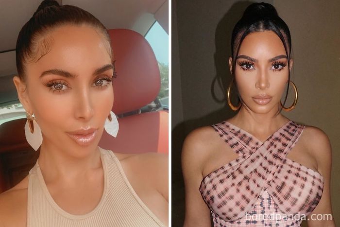 Look-Alike And Kim Kardashian