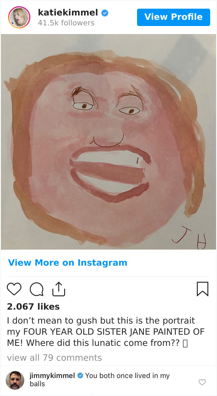 When TV Host Jimmy Kimmel Completely Embarrassed His Daughters On Instagram