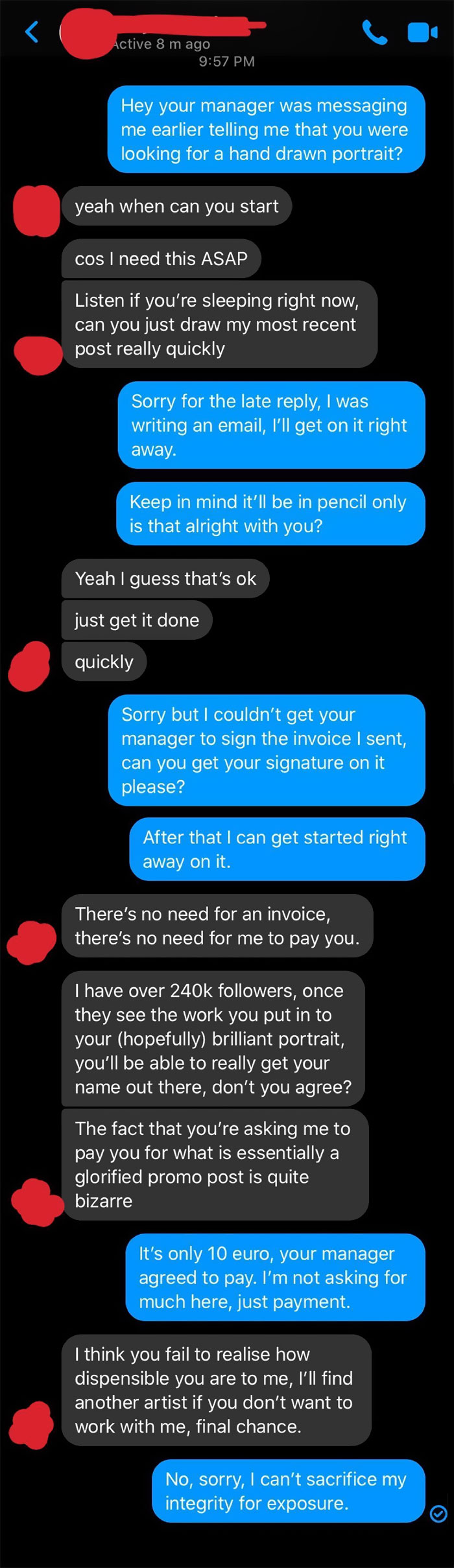 My Friend Got Shorted By A Pretty Major Influencer