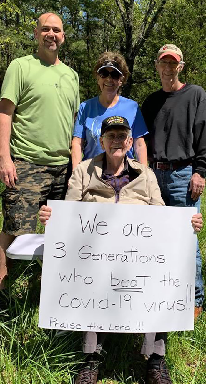 My 92 Year-Old Grandfather Plus My Aunt, Uncle And Cousin Have All Recovered From Covid-19