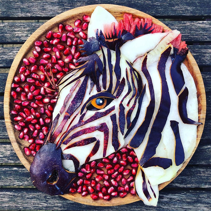I Turn Food Into Art To Make My Sons Eat More Fruit And Veggies (70 Pics)