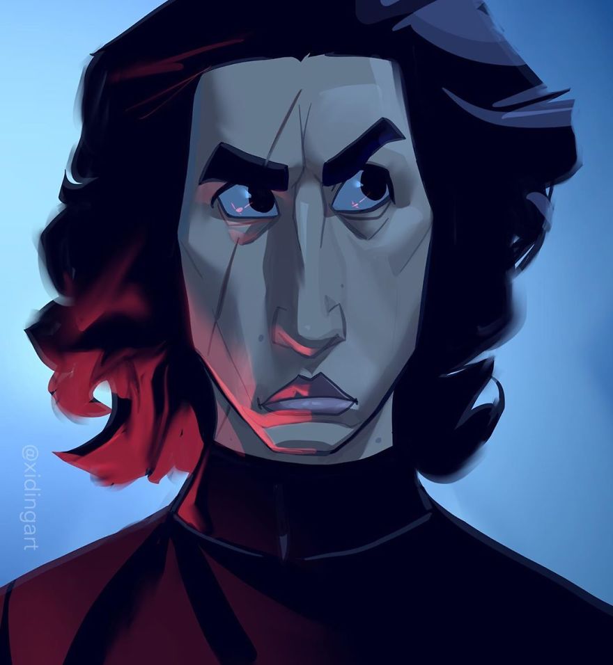 Adam Driver (Kylo Ren)