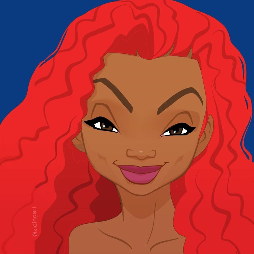 Halle Bailey (Ariel)