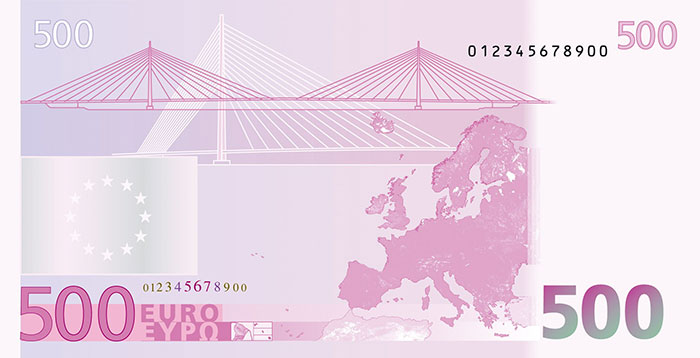 Euros Bills Were Intentionally Drawn Not To Represent Real Bridges, So This Guy Built Them One By One On This River Euros Bills Were Intentionally Drawn Not To Represent Real Bridges, So This Guy Built Them One By One On This River