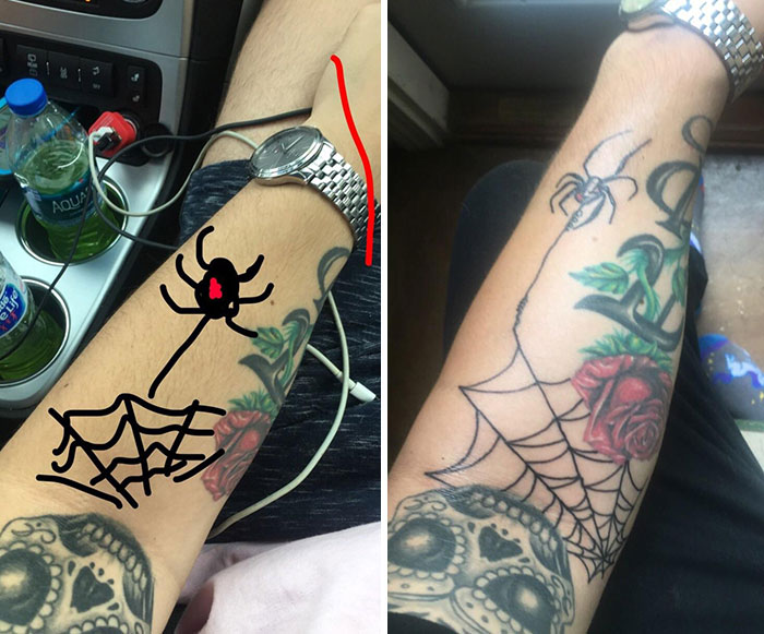 What I Showed Her vs. What She Gave Me. I Like Hers Better