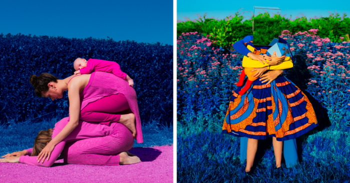 I Made A Photo Series Together With My Husband And My Newborn Son