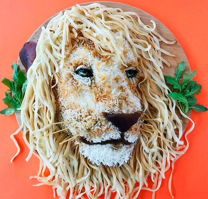 Kids Encourage Their Mom To Post Her Food Art On The Internet, And She Goes Viral (30 Pics)