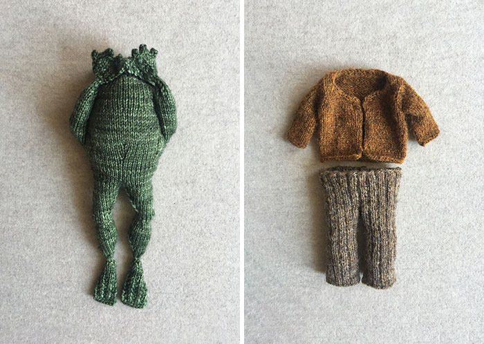 People Can't Get Enough Of These Knitted Frog And Toad Plushies Created By Knitter Kristina McGowan