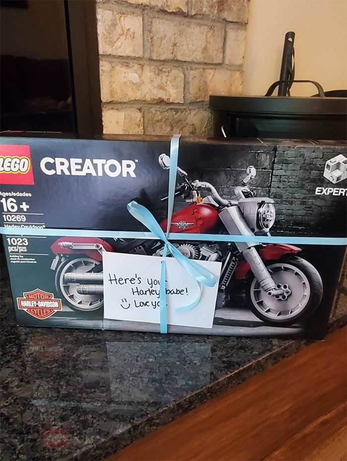 My Wife Out Dad Joked Me. I Always Joked I Wanted A Harley But Instead Got A Daughter. Finally Got My Bike