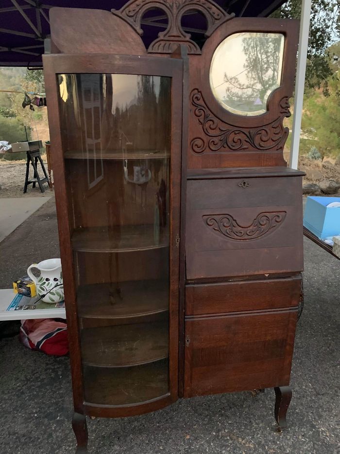 I Ran Into This At A Yard Sale And I Had To Have It For All My Crystals. What Do You Guys Think. It Came Home With Me