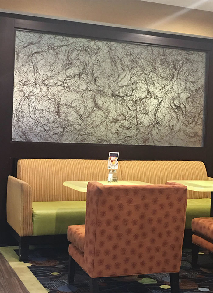 This Picture In The Hotel Lobby Looks Like Pubes