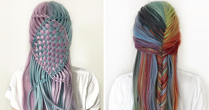 Esta adolescente alemana crea peinados increíblemente intrincados, y aquí están 30 de los más geniales