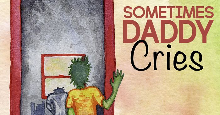 I Have A Family, But I Struggle With Depression And Addiction, So I Made This Children’s Book To Help Explain It