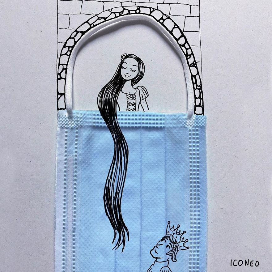 Illustrations-Masks-Pandemic-Steffen-Kraft-Iconeo