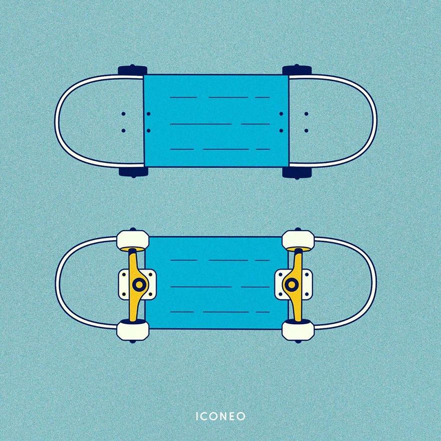 Illustrations-Masks-Pandemic-Steffen-Kraft-Iconeo