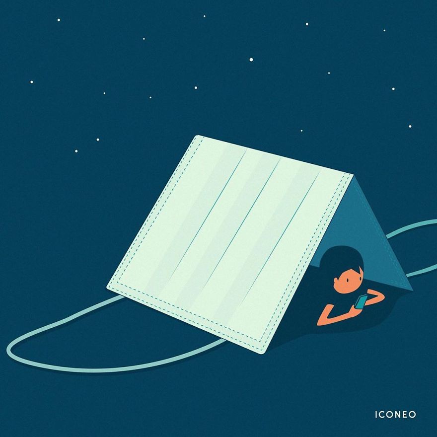 Illustrations-Masks-Pandemic-Steffen-Kraft-Iconeo