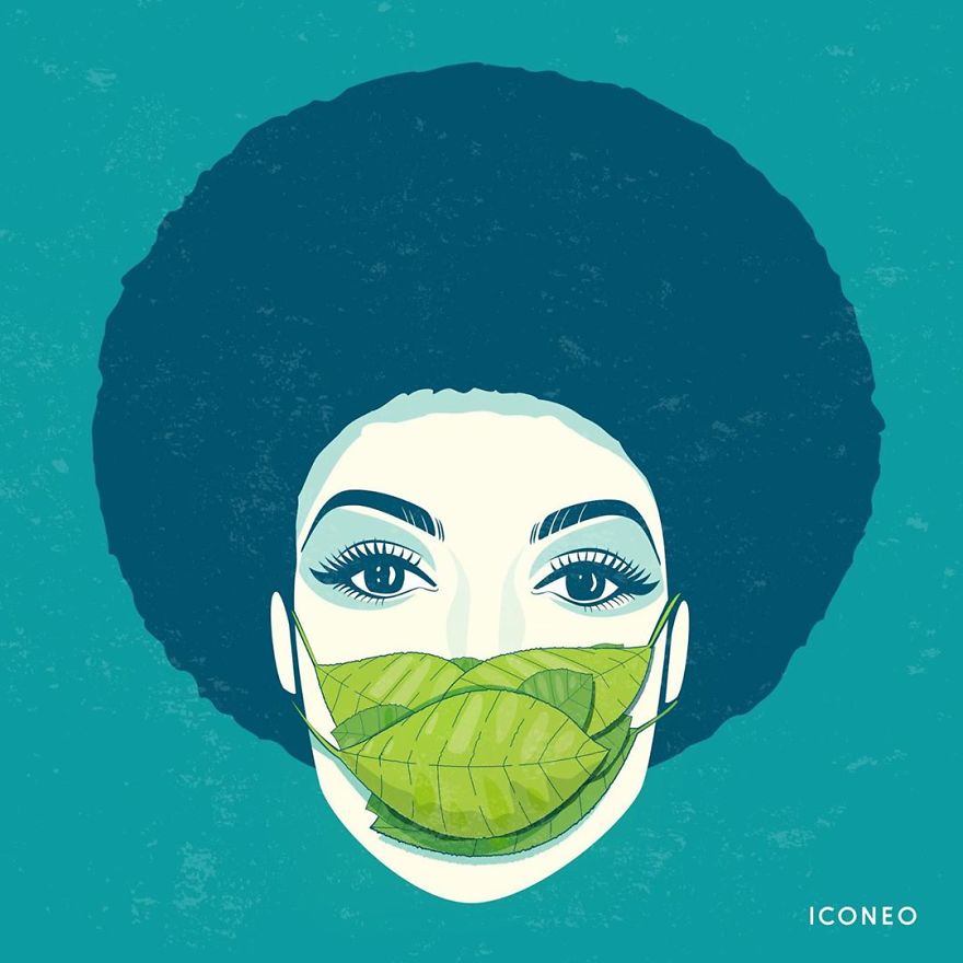 Illustrations-Masks-Pandemic-Steffen-Kraft-Iconeo